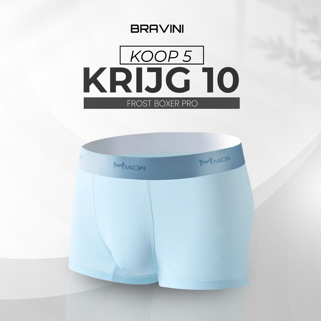 Frost Boxer Pro™ – Zijde IJs Thermo Boxershort – [KOOP 5, KRIJG 10]