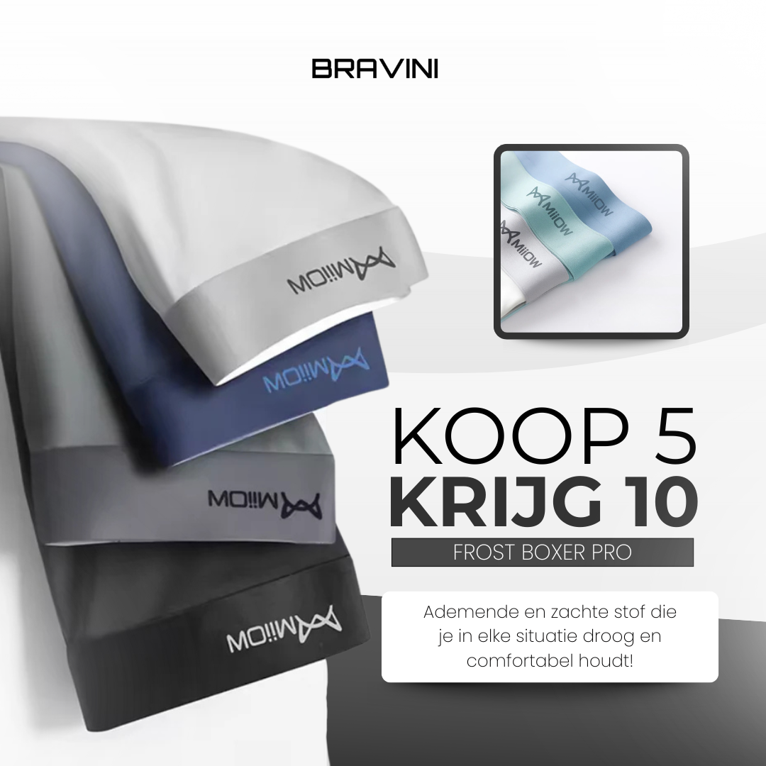 Frost Boxer Pro™ – Zijde IJs Thermo Boxershort – [KOOP 5, KRIJG 10]
