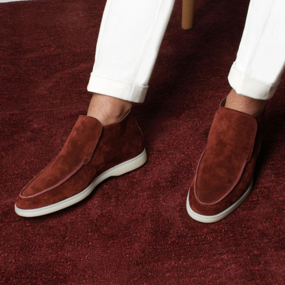 Riccardo-suède loafers