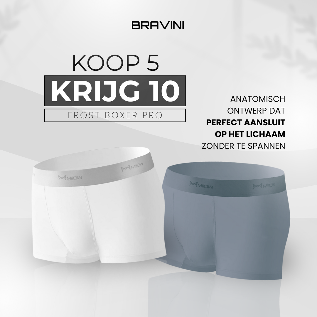Frost Boxer Pro™ – Zijde IJs Thermo Boxershort – [KOOP 5, KRIJG 10]