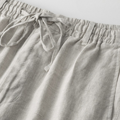 Claudio-linnen short