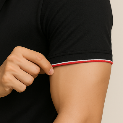Koop 1, Ontvang 2 Premium Strijkvrije Stretch Polo’s + Horloge Cadeau