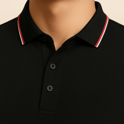 Koop 1, Ontvang 2 Premium Strijkvrije Stretch Polo’s + Horloge Cadeau