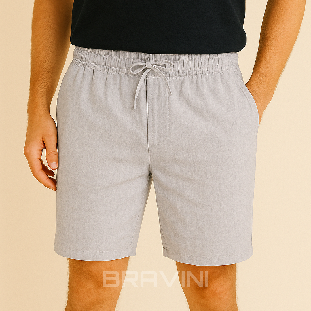 Claudio-linnen short