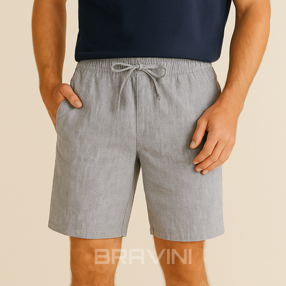 Claudio-linnen short